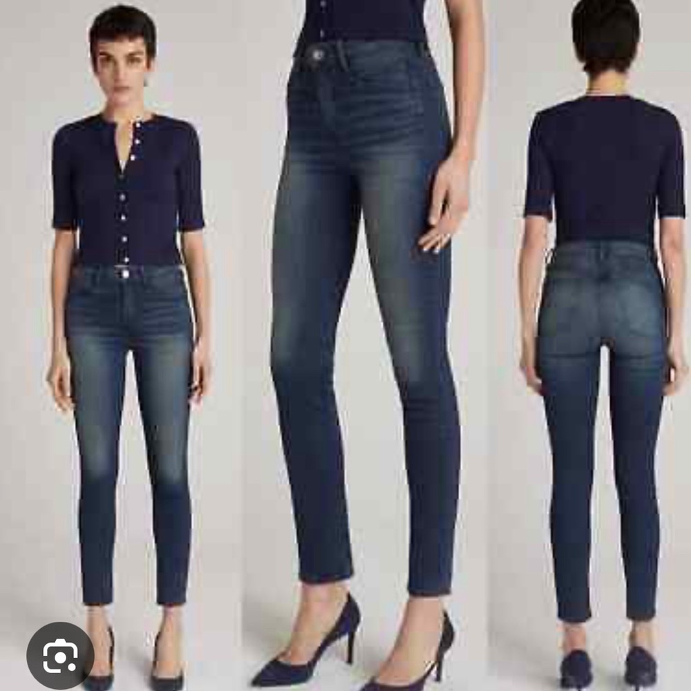 3X1 Higher Ground Jesse Straight High Rise Jeans sz 25